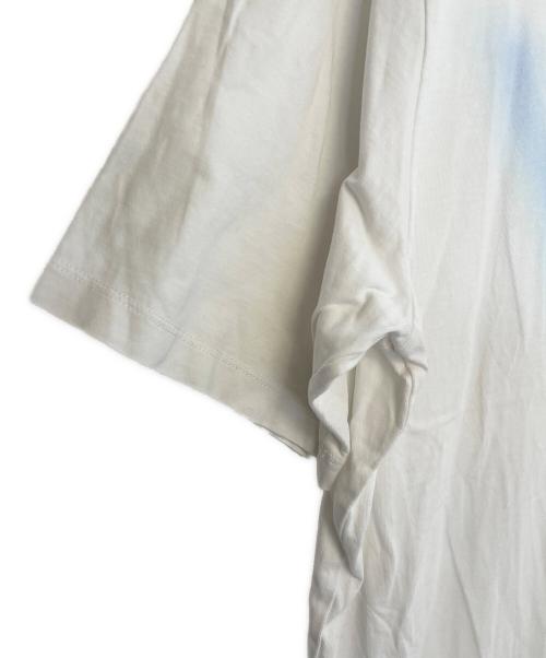 LOEWE（ロエベ）LOEWE (ロエベ) 半袖カットソー ホワイト×オレンジ サイズ:Sの古着・服飾アイテム