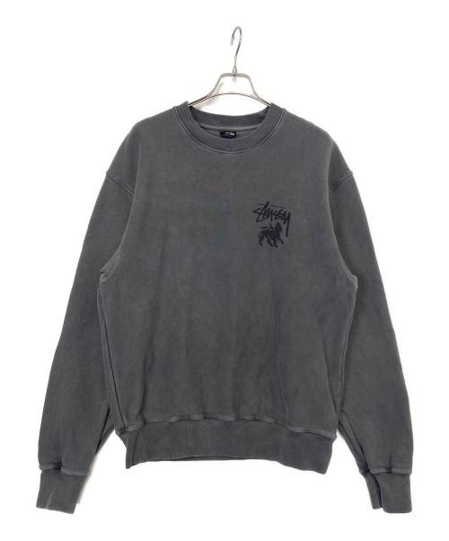 stussy（ステューシー）stussy (ステューシー) スウェット ダークグレー サイズ:Mの古着・服飾アイテム