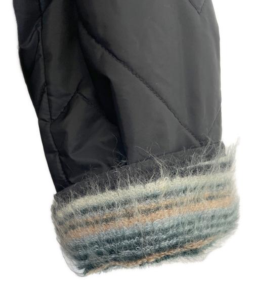 missoni（ミッソーニ）missoni (ミッソーニ) リバーシブルジャケット グリーン×ブラック サイズ:48の古着・服飾アイテム