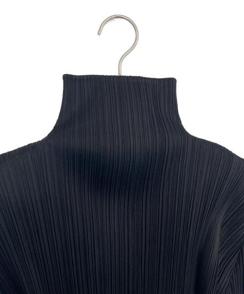PLEATS PLEASE（プリーツプリーズ）PLEATS PLEASE (プリーツプリーズ) 長袖カットソー ブラック サイズ:3の古着・服飾アイテム