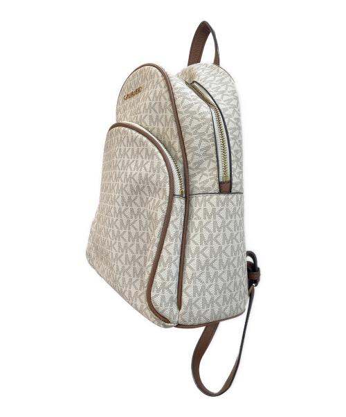 MICHAEL KORS（マイケル・コース）MICHAEL KORS (マイケル・コース) リュック ブラウン×ベージュの古着・服飾アイテム