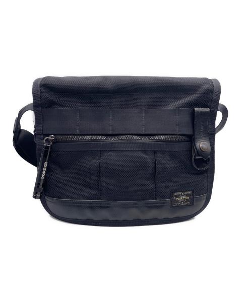 PORTER（ポーター）PORTER (ポーター) ヒートショルダーバッグ ブラックの古着・服飾アイテム