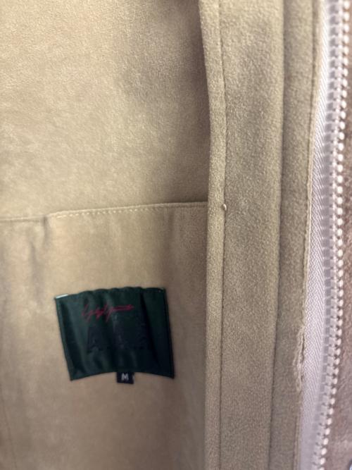 YOHJI YAMAMOTO（ヨウジヤマモト）YOHJI YAMAMOTO (ヨウジヤマモト) D'URBAN (ダーバン) レザージャケット ベージュ サイズ:Ｍの古着・服飾アイテム