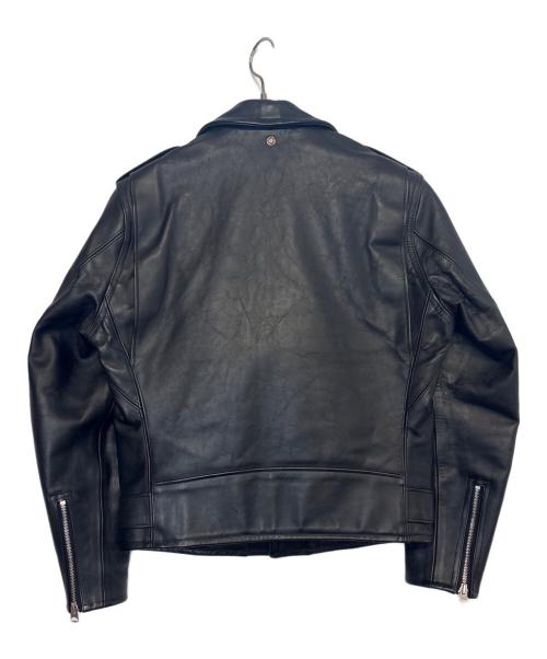 Schott（ショット）Schott (ショット) レザーライダースジャケット ブラック サイズ:38の古着・服飾アイテム