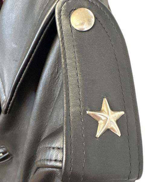 Schott（ショット）Schott (ショット) レザーライダースジャケット ブラック サイズ:38の古着・服飾アイテム