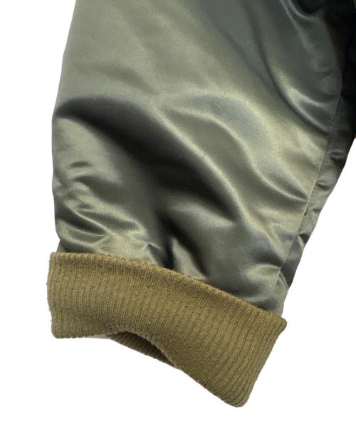 adidas（アディダス）adidas (アディダス) MA-1型ミリタリーコート オリーブ サイズ:Ｌの古着・服飾アイテム