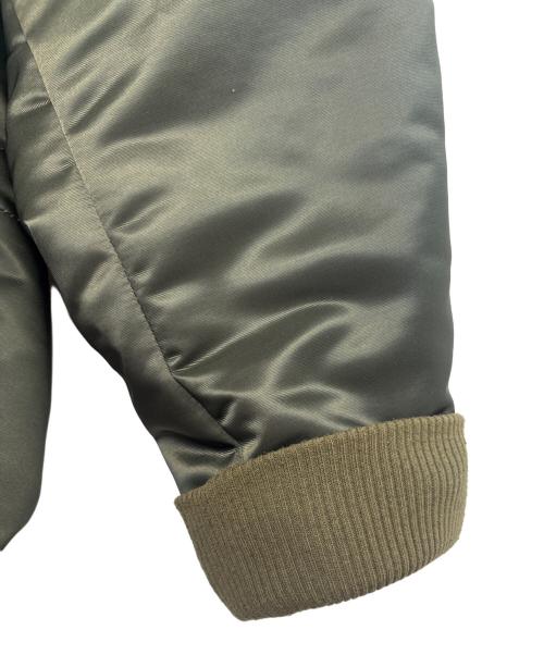 adidas（アディダス）adidas (アディダス) MA-1型ミリタリーコート オリーブ サイズ:Ｌの古着・服飾アイテム