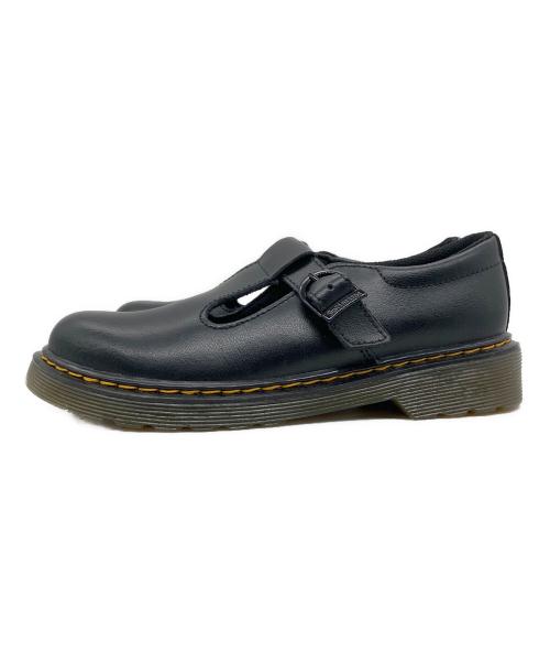 Dr.Martens（ドクターマーチン）Dr.Martens (ドクターマーチン) Dr.Martens JUNIOR POLLEY ブラック サイズ:34の古着・服飾アイテム
