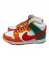 NIKE (ナイキ) DUNK HI RETRO ホワイト×グリーン×オレンジ サイズ:32：7000円