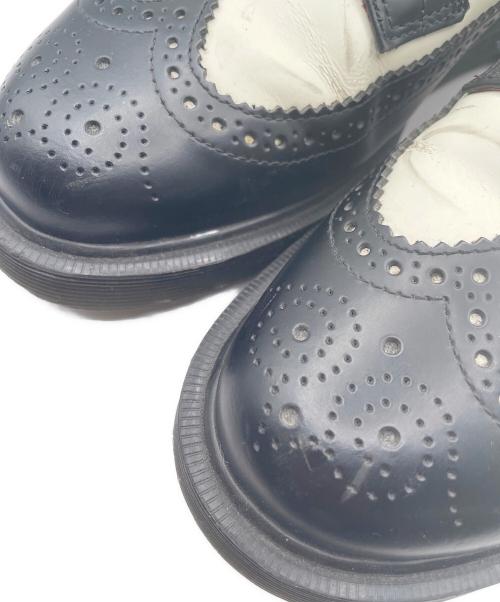 Dr.Martens（ドクターマーチン）Dr.Martens (ドクターマーチン) 5ホール ブローグシューズ ブラック サイズ:41（UK）の古着・服飾アイテム