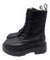 KARL LAGERFELD (カール ラガーフェルド) Burly Biker Hi Lace Boot ブラック サイズ:23：12000円