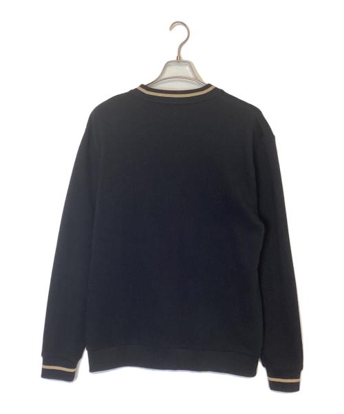FRED PERRY（フレッドペリー）FRED PERRY (フレッドペリー) 厚手カーディガン ブラック サイズ:Mの古着・服飾アイテム