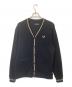 FRED PERRY（フレッドペリー）の古着「厚手カーディガン」｜ブラック
