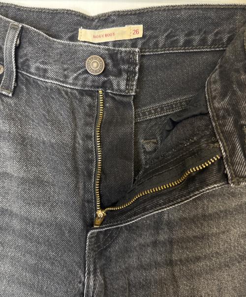 LEVI'S PReMIUM（リーバイス プレミアム）LEVI'S PReMIUM (リーバイス プレミアム) デニムパンツ ブラック サイズ:66cm(W26)の古着・服飾アイテム