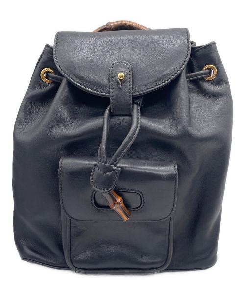 GUCCI（グッチ）GUCCI (グッチ) リュック ブラックの古着・服飾アイテム