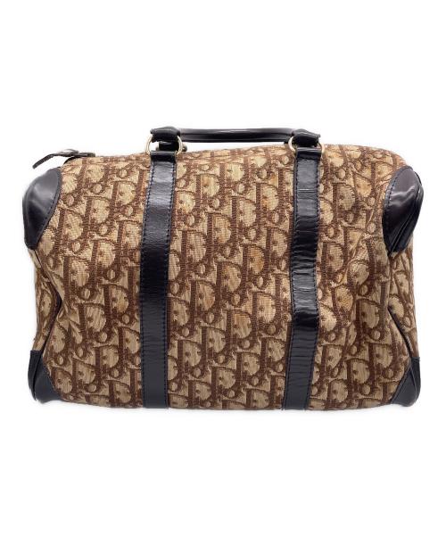 Christian Dior（クリスチャン ディオール）Christian Dior (クリスチャン ディオール) ボストンバッグ ベージュ×ブラウンの古着・服飾アイテム