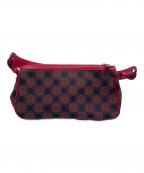 Salvatore Ferragamoサルヴァトーレ フェラガモ）の古着「ショルダーバッグ」｜ブラウン×レッド