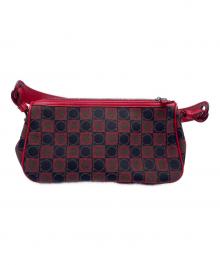 Salvatore Ferragamo（サルヴァトーレ フェラガモ）の古着「ショルダーバッグ」｜ブラウン×レッド