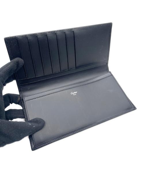 Cartier（カルティエ）Cartier (カルティエ) 長財布 ブラックの古着・服飾アイテム