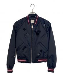 COACH×DISNEY（コーチ×ディズニー）の古着「ブルゾン」｜ブラック