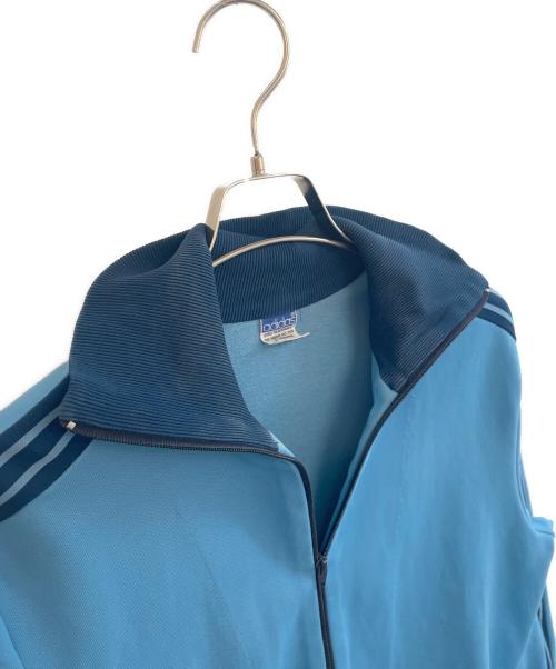 adidas（アディダス）adidas (アディダス) トラックジャケット ネイビー×ブルー サイズ:3の古着・服飾アイテム