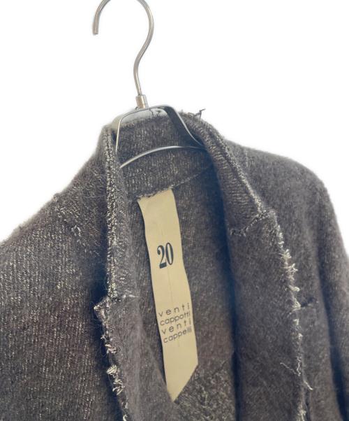 20 CAPPOTTI CAPPELL（20 CAPPOTTI CAPPELL）20 CAPPOTTI CAPPELL (20 CAPPOTTI CAPPELL) モヘアコート ベージュ サイズ:不明の古着・服飾アイテム