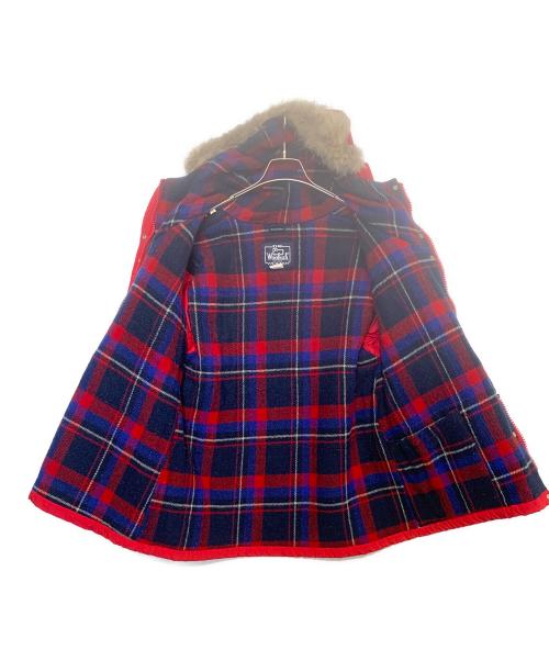 WOOLRICH（ウールリッチ）WOOLRICH (ウールリッチ) フーデッドジャケット レッド サイズ:Lの古着・服飾アイテム
