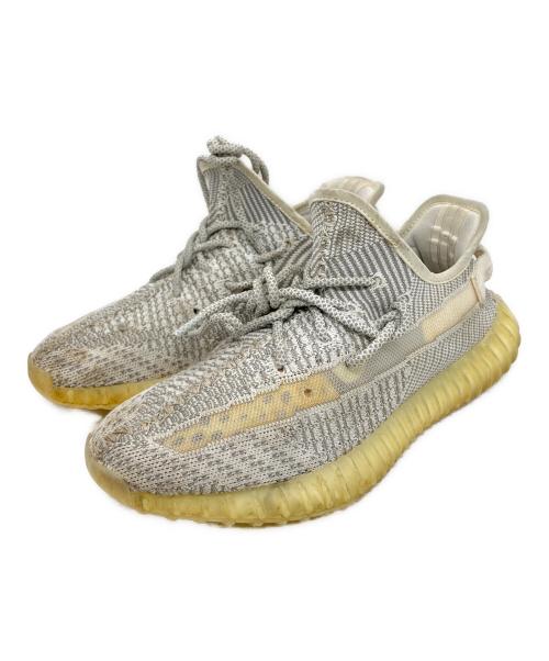 adidas（アディダス）adidas (アディダス) adidas Yeezy Boost 350  (アディダス  イージーブースト 350) グレー×ホワイト サイズ:26.5cmの古着・服飾アイテム