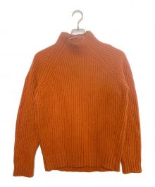 TOMORROW LAND（トゥモローランド）の古着「厚手ニット」｜オレンジ