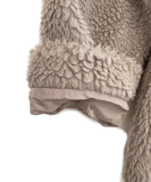 GALERIE VIE（ギャルリーヴィー）GALERIE VIE (ギャルリーヴィー) シープボア カバーオールブルゾン グレー サイズ:46の古着・服飾アイテム