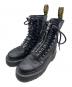 Dr.Martens（ドクターマーチン）の古着「10ホールブーツ」｜ブラック
