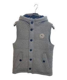 BURBERRY BLACK LABEL（バーバリーブラックレーベル）の古着「ダウンベスト」｜グレー