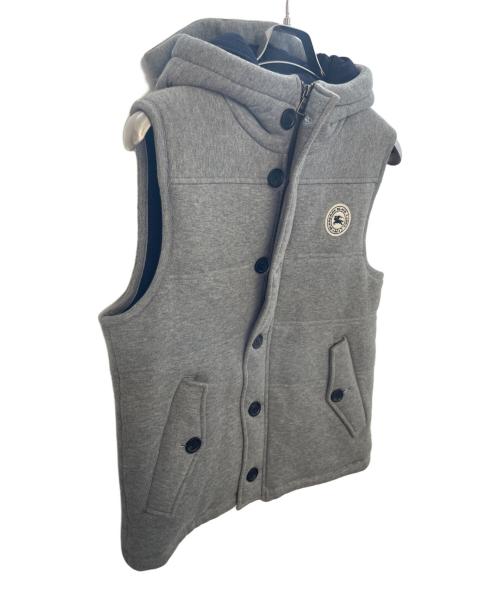BURBERRY BLACK LABEL（バーバリーブラックレーベル）BURBERRY BLACK LABEL (バーバリーブラックレーベル) ダウンベスト グレー サイズ:2の古着・服飾アイテム