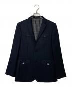 BURBERRY BLACK LABELバーバリーブラックレーベル）の古着「ジャケット」｜ブラック