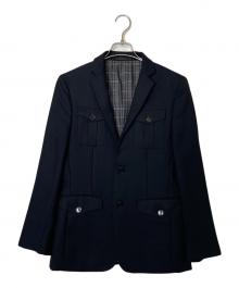 BURBERRY BLACK LABEL（バーバリーブラックレーベル）の古着「ジャケット」｜ブラック