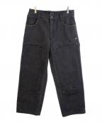 WIND AND SEAウィンダンシー）の古着「ダブルニー」｜ブラック