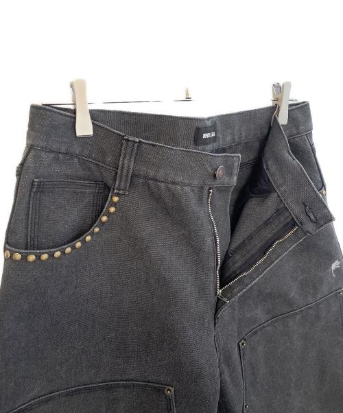 WIND AND SEA（ウィンダンシー）WIND AND SEA (ウィンダンシー) ダブルニー ブラック サイズ:Lの古着・服飾アイテム