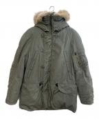 ミリタリーミリタリー）の古着「N-3Bタイプコート」｜グリーン