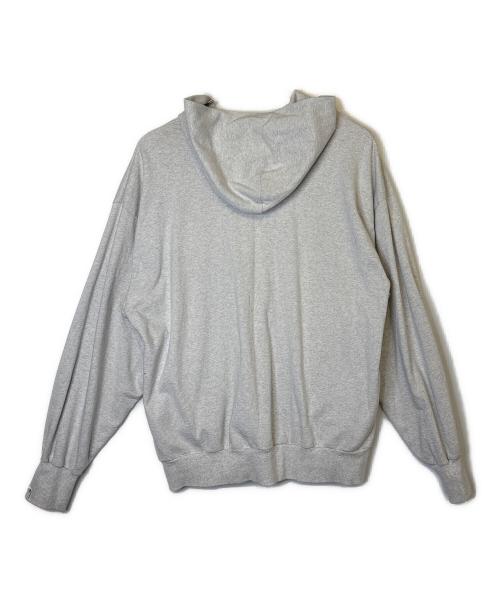 CAHLUMN（カウラム）CAHLUMN (カウラム) ジップパーカー ライトグレー サイズ:XXLの古着・服飾アイテム