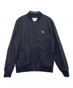 Calvin Klein Jeansカルバンクラインジーンズ）の古着「ブルゾン」｜ブラック