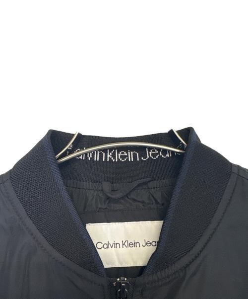 Calvin Klein Jeans（カルバンクラインジーンズ）Calvin Klein Jeans (カルバンクラインジーンズ) ブルゾン ブラック サイズ:不明の古着・服飾アイテム