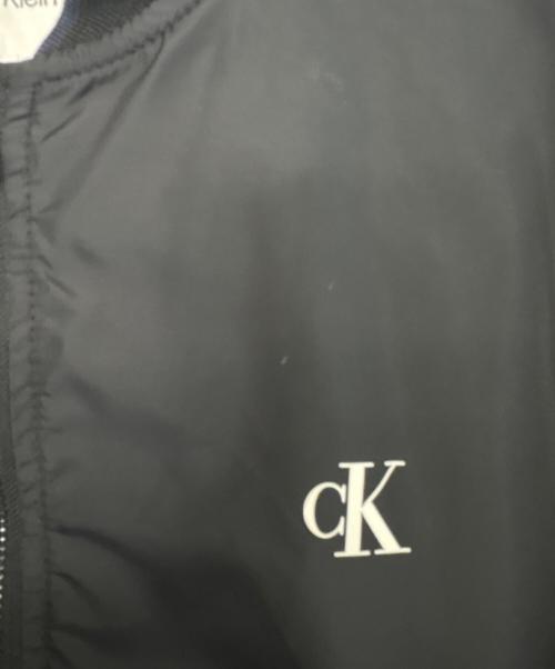 Calvin Klein Jeans（カルバンクラインジーンズ）Calvin Klein Jeans (カルバンクラインジーンズ) ブルゾン ブラック サイズ:不明の古着・服飾アイテム