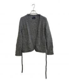 NUMBER (N)INE（ナンバーナイン）の古着「シルク紺厚手カーディガン」｜グレー