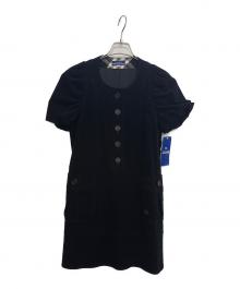 BURBERRY BLUE LABEL（バーバリー ブルー レーベル）の古着「半袖ワンピース」｜ブラック