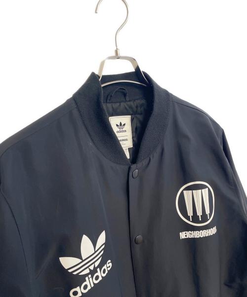 adidas×NEIGHBORHOOD（アディダス×ネイバーフッド）adidas×NEIGHBORHOOD (アディダス×ネイバーフッド) ジャケット ブラック サイズ:Lの古着・服飾アイテム