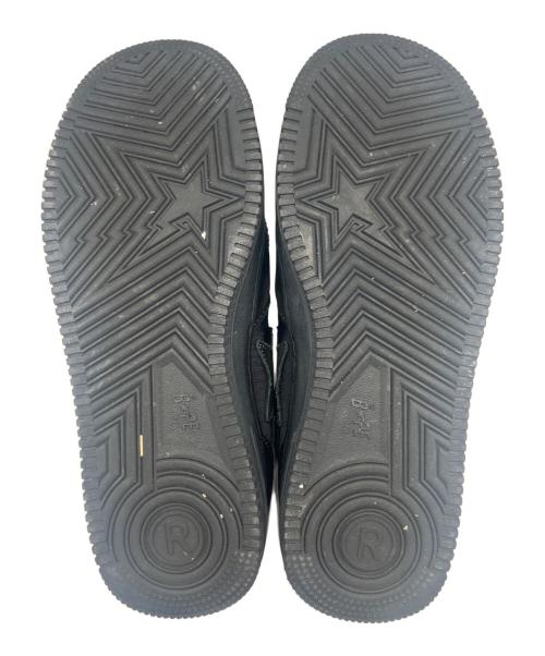 A BATHING APE（アベイシングエイプ）A BATHING APE (アベイシングエイプ) ローカットスニーカー ブラック サイズ:27の古着・服飾アイテム