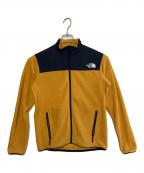 THE NORTH FACEザ ノース フェイス）の古着「フリースジャケット」｜イエロー×ブラック