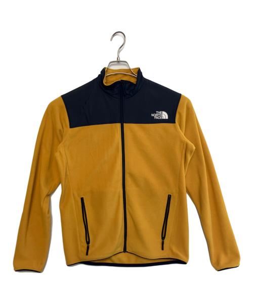 THE NORTH FACE（ザ ノース フェイス）THE NORTH FACE (ザ ノース フェイス) フリースジャケット イエロー×ブラック サイズ:sの古着・服飾アイテム
