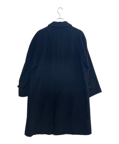 BURBERRY LONDON（バーバリーロンドン）BURBERRY LONDON (バーバリーロンドン) カシミヤウールコート ブラック サイズ:不明の古着・服飾アイテム