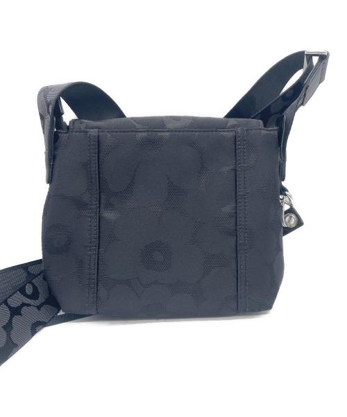 marimekko（マリメッコ）marimekko (マリメッコ) MINI MESSENGER UNIKKO ブラックの古着・服飾アイテム